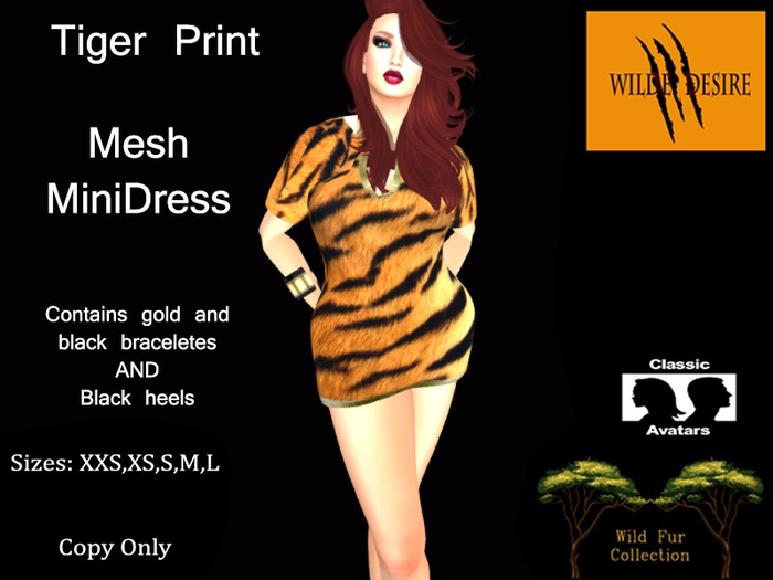 Tiger Mini Dress Outfit