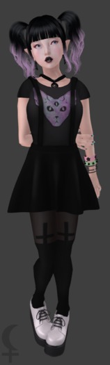 + black moon +  Candy Coven Kozmik Familiar ( Wear or Rez )