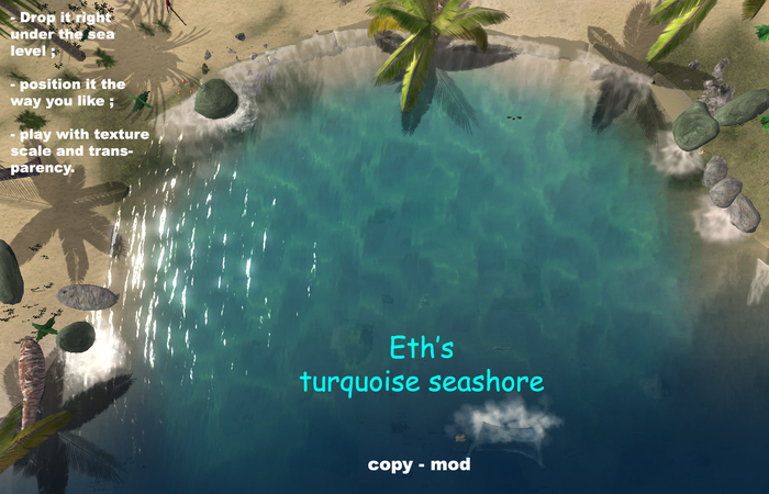 Eth's turquoise seashore