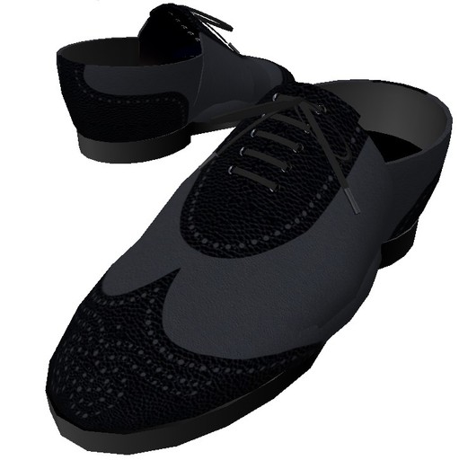Wingtips Black & Blue (adjustable)