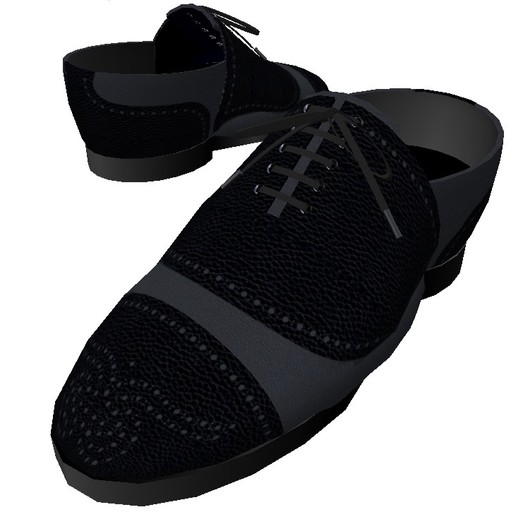 Oxfords Black & Blue (adjustable)