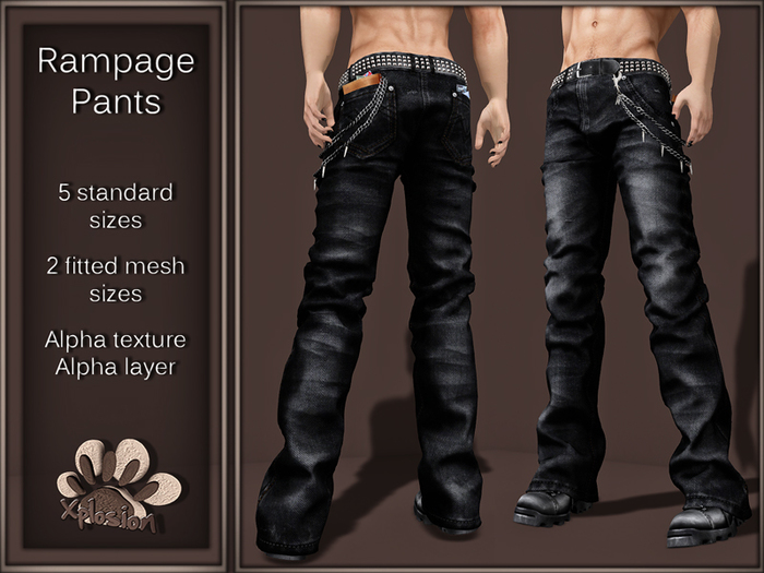 *X*plosion Rampage Pants Black