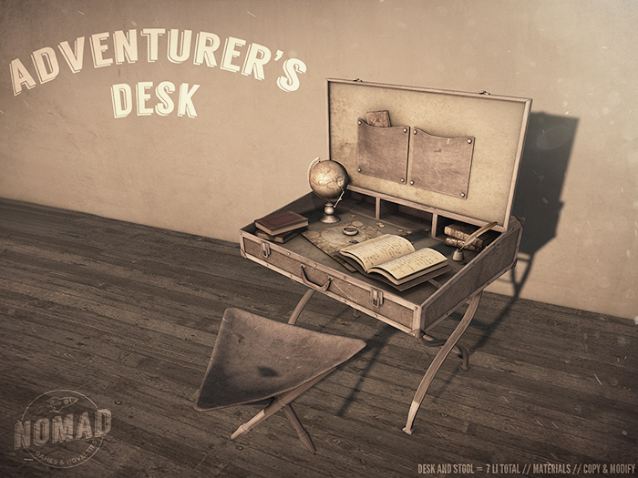 NOMAD // Adventurer's Desk Set