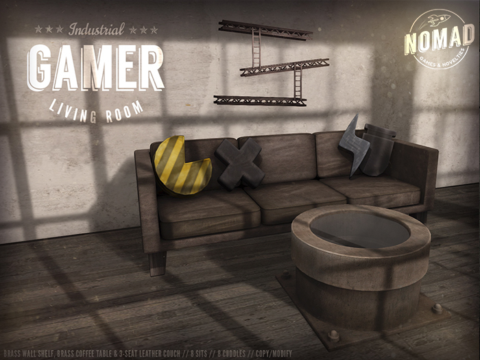 NOMAD // Gamer Living Room Set