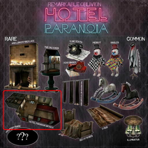RO - Hotel Paranoia - Skybox - RARE