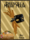 *Goddess* Druscilla Mesh Mask Bat Blue