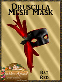 *Goddess* Druscilla Mesh Mask Bat Blue
