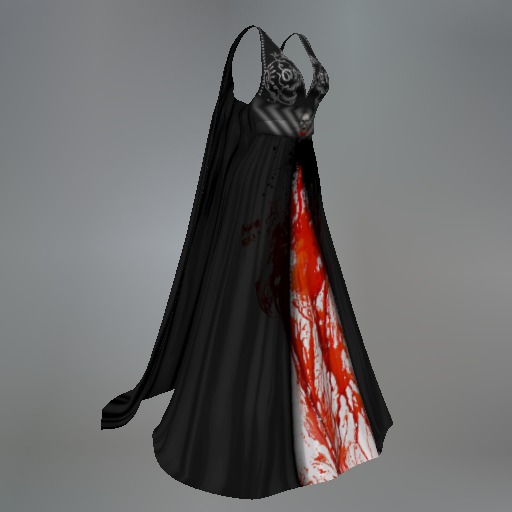 Bloody Vampire Mesh Dress box