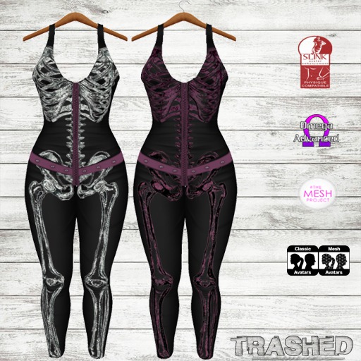 <T >Boneysuit_ pink ( wear me)