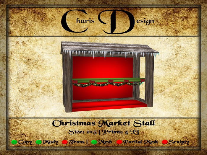 .:CD:. Christmas Market Stall