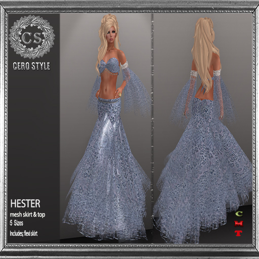 CERO STYLE Hester Outfit Blue