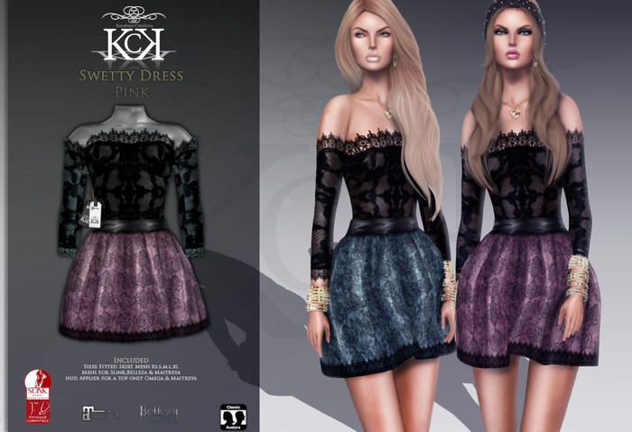:::KC::: Sweety Dress Pink