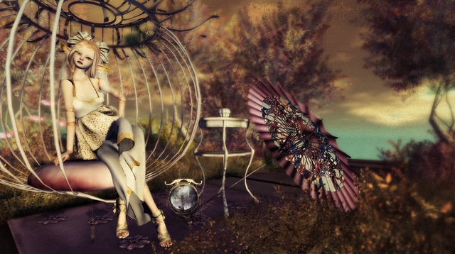 {anc} Bdream/. thistlechair:pink 3Li RARE