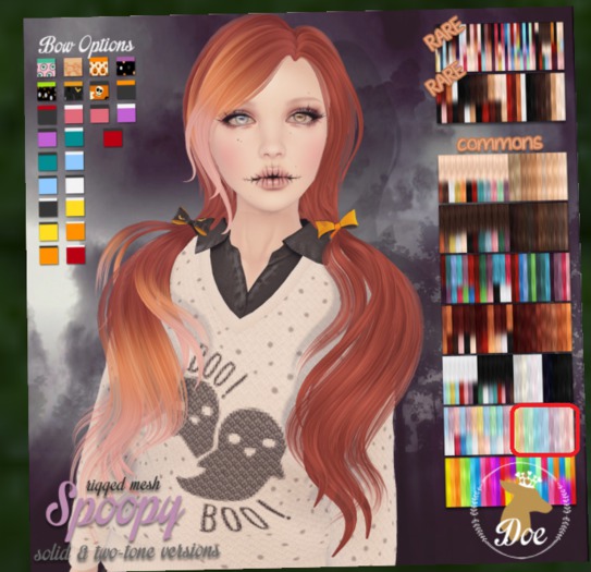 Doe: Spoopy (Solid) L - Pastels