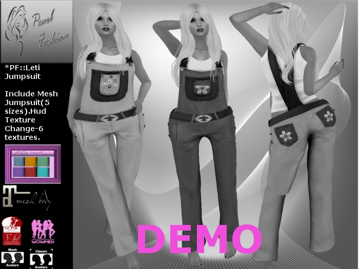 *PF::Leti Jumpsuit DEMO