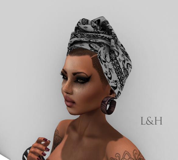 L&H : Headwrap  II  :: TRIBE mesh
