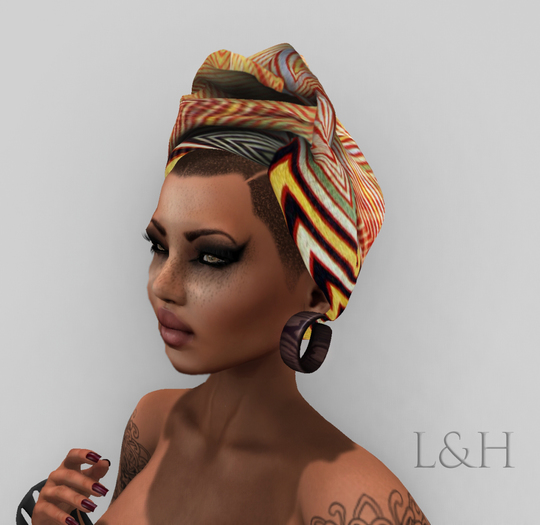 L&H :  Headwrap  II  :: IRAN textile 
