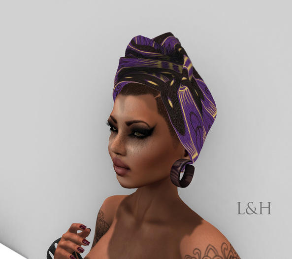 L&H :  Headwrap  II  ::  Purple