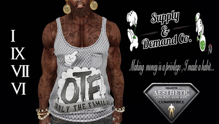 Supply & Demand Co. "OTF" Da White