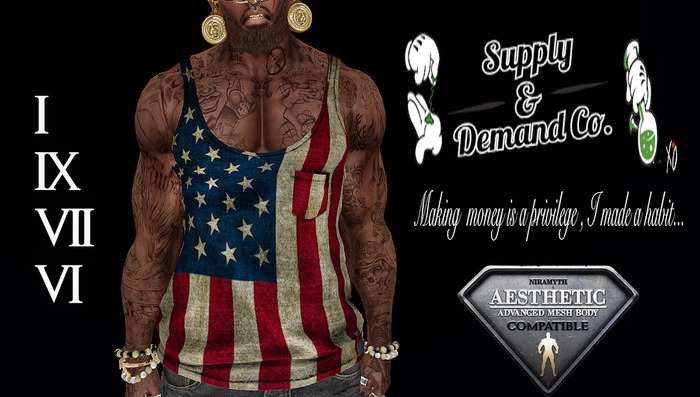 Supply & Demand Co. ALL AMERICAN BADASS