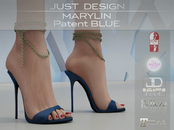 JD - Marylin Patent Blue