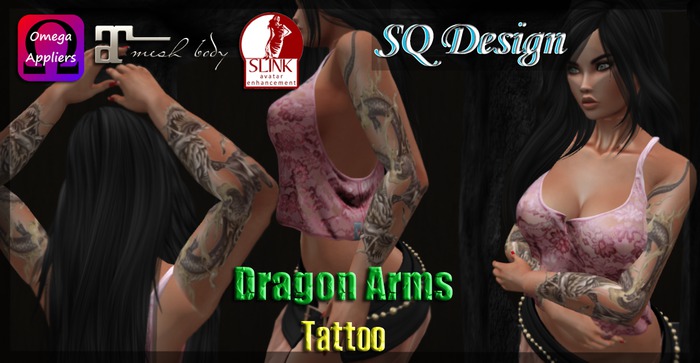Dragon Arms Tattoo - SQ Design