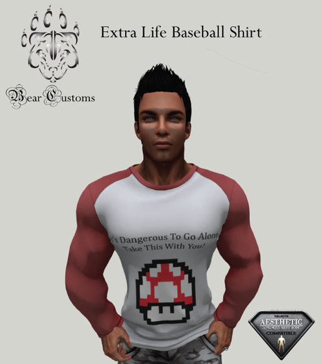 Baseball Long Sleeve Extra Life