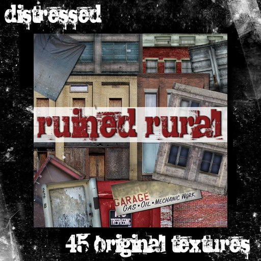 [D] Ruined Rural Textures - Boxed