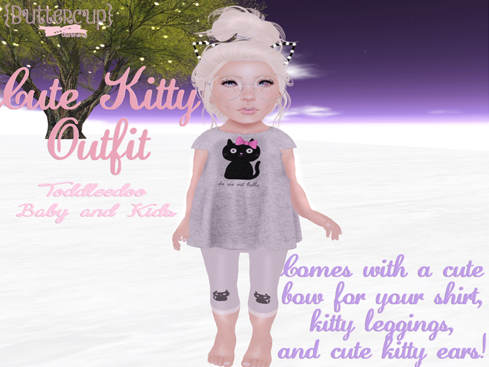 {Buttercup} - Kitty Outfit *Package*