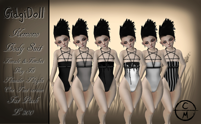 GidgiDoll Kemono Body FAT PACK