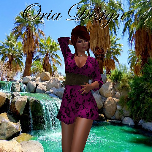 Oria Design - Pink Kimono