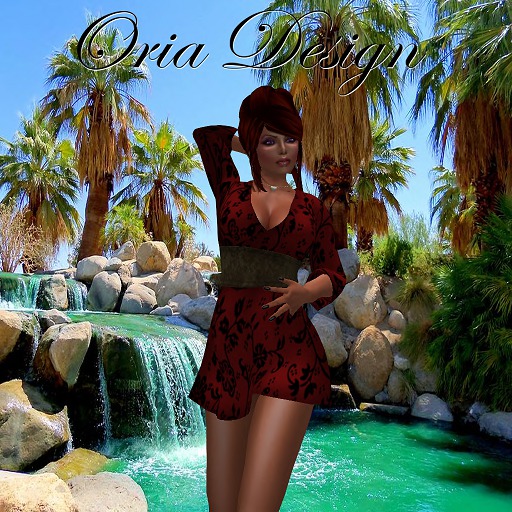 Oria Design - Red Kimono