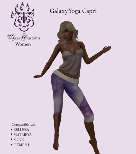 Bear Customs Galaxy Yoga Capri