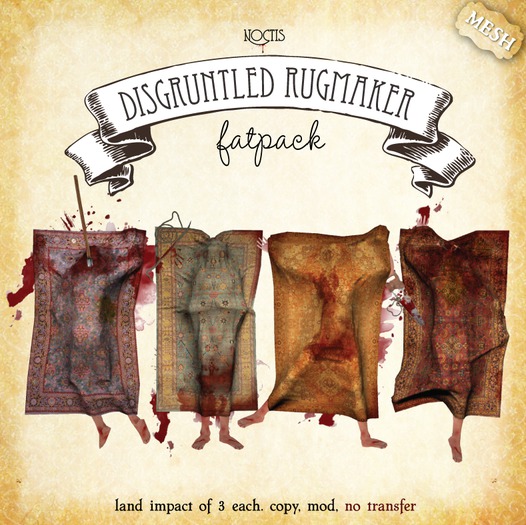 [noctis] The Disgruntled Rug merchant fatpack BOXED