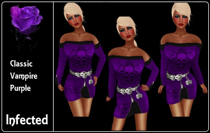 >>inFECTed<< - Classic Vampire Purple