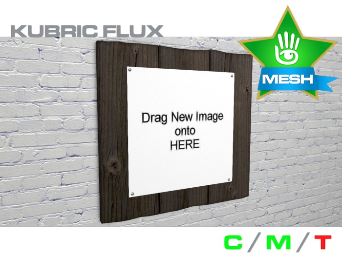 KUBRIC FLUX -  Wood Plank Picture Frame 01