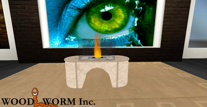 An extraordinary fireplace table. Only 5 LI