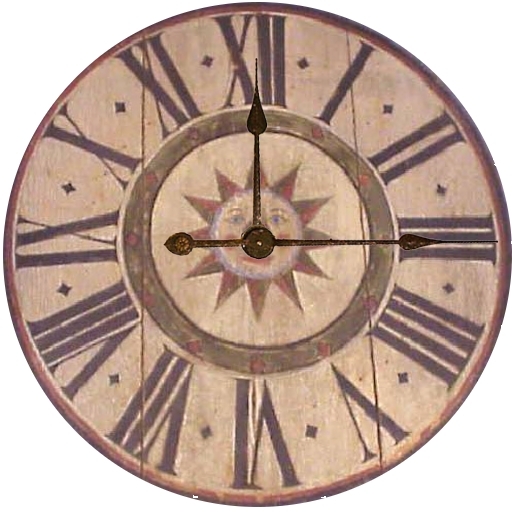 Wall clock Wood Face