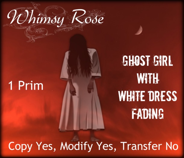 [WR] Ghost Girl White Dress Fading (Copy/Mod)
