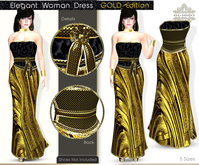 .:: Ana Design's ::. 018 :: Elegant Woman Dress [Gold Edition]