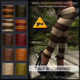 <P3> Knit Thigh High Warmers - Five Minute Demo