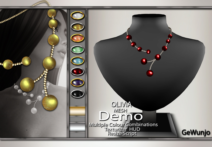 GeWunjo : OLIVIA necklace DEMO