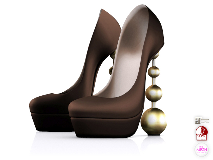 Garbaggio // Sphere Heels - Cocoa