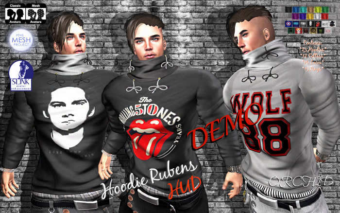 Hoodie Rubens HUD_DEMO