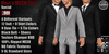 Gas mens mesh suit social 12 9 9 5 colors whud ad1
