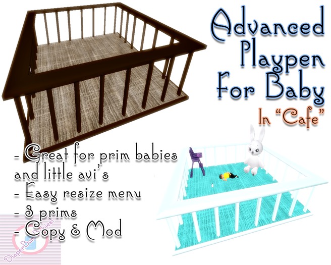 "Bloodlust" Advanced Playpen For Baby BOXED