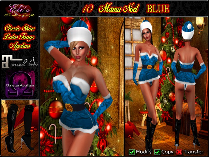 10 Mama Noel Blue