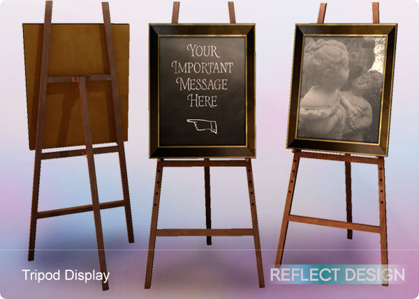 Reflect Design - Tripod Display