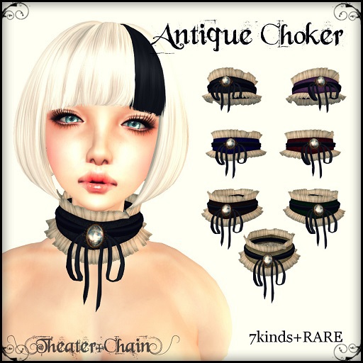 +T*C+Antique Choker[Green]