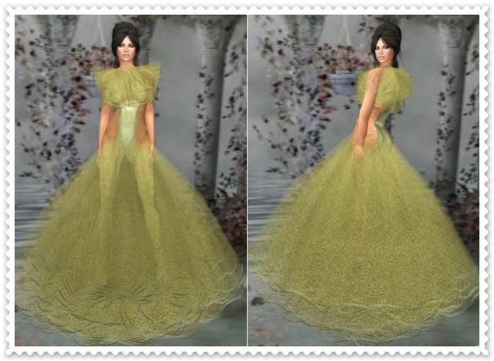 Evening Dress Sophia Gold